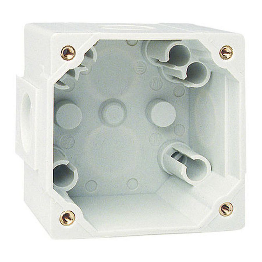 Opbouwdoos 75x75mm 10010