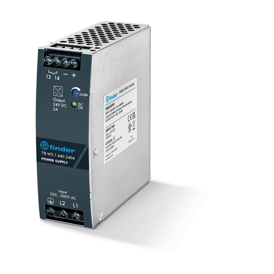 FIN VOEDING 5A 24VDC 120W