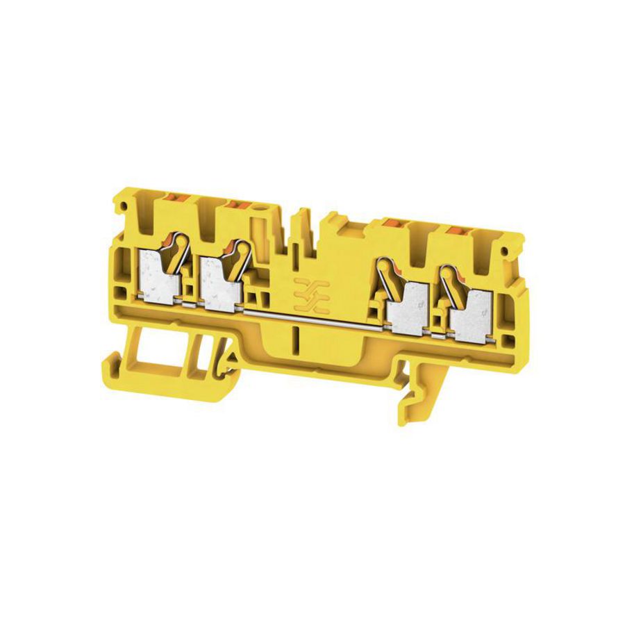 Doorvoerklem geel 2.5mm2 24 A 800 V Nu 1521730000 VVE=100