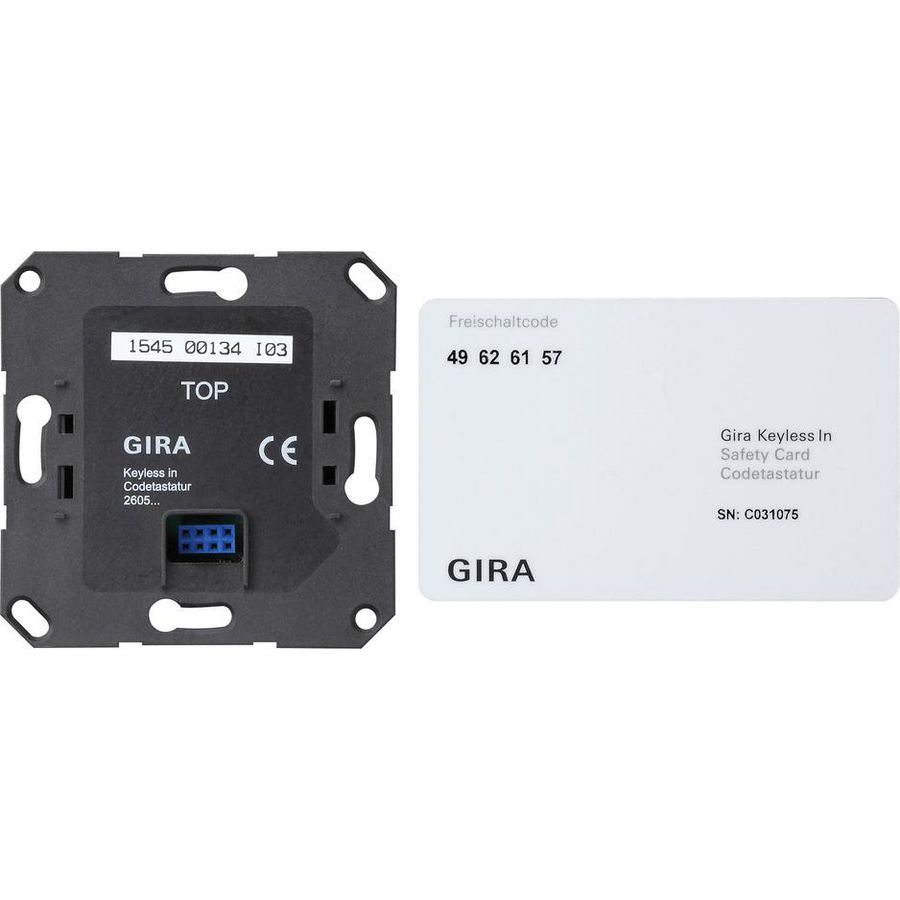 B.el. num. Toetsenbord Gira Keyless In