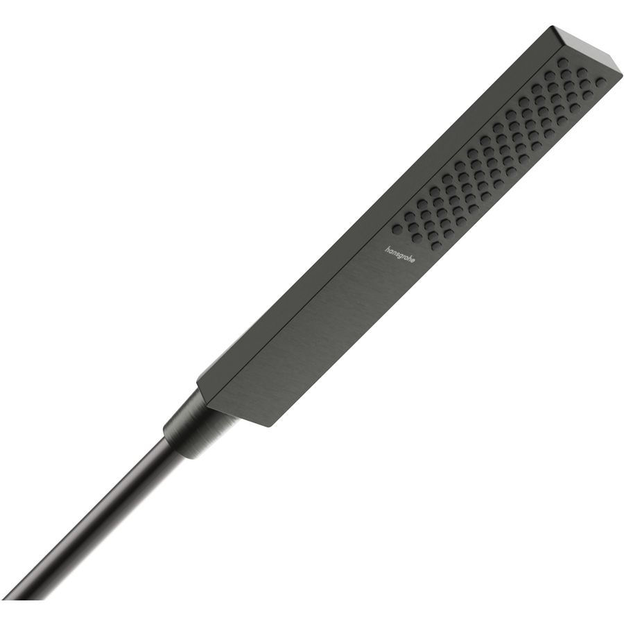 Staafhanddouche Pulsify E 100 1 straalsoort EcoSmart Brushed Black Chrome