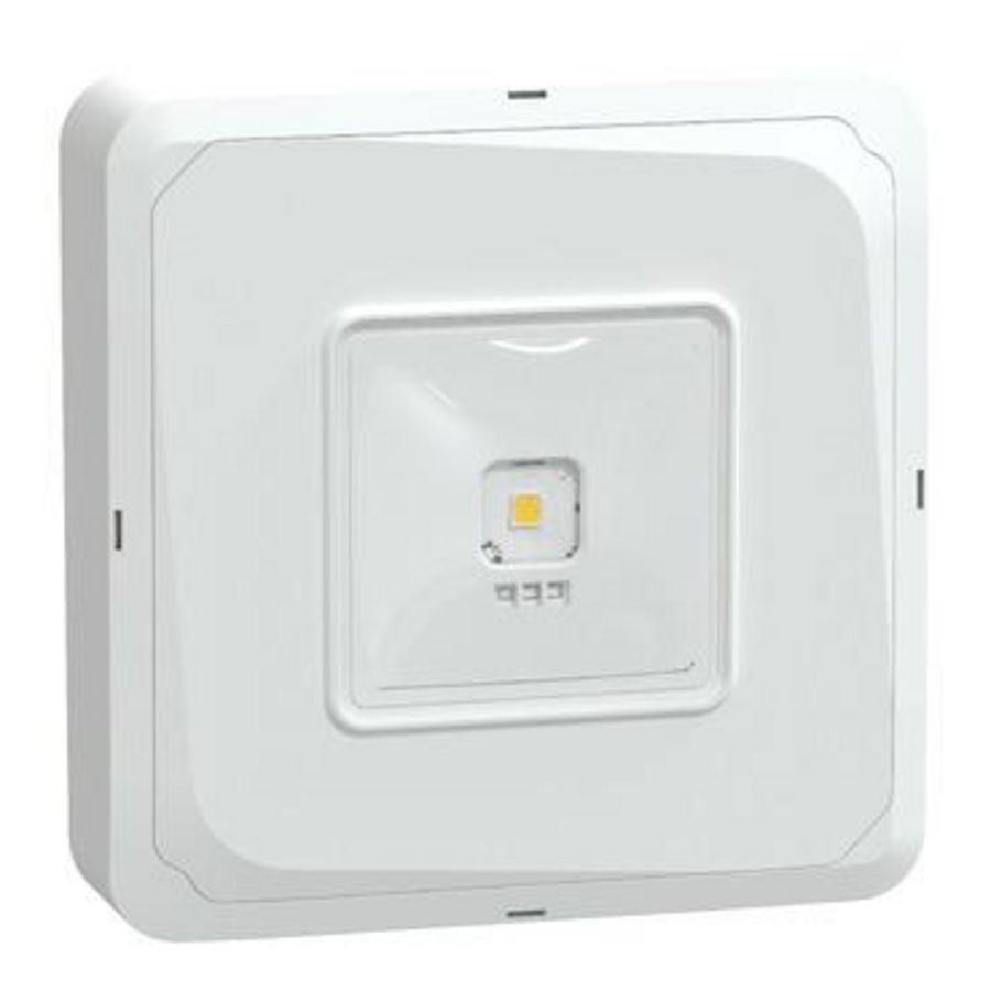 Exiway Smartbeam Dicube Adresseerbaar noodverlichtingsarmatu