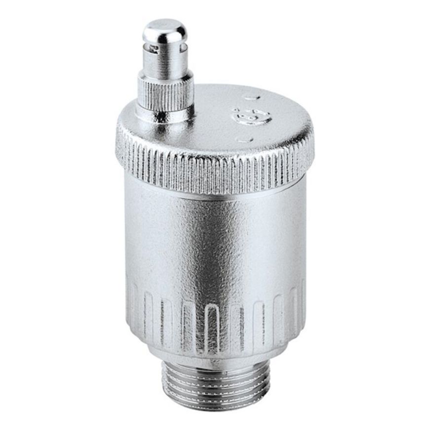 Minical automatische ontluchter 1"bt. chroom
