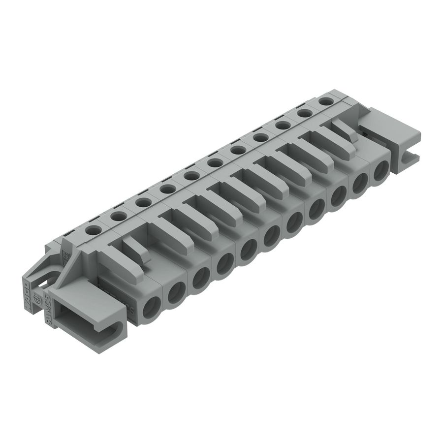 THT FE steker HA raster 5mm grijs 232-241/047-000 VVE=25