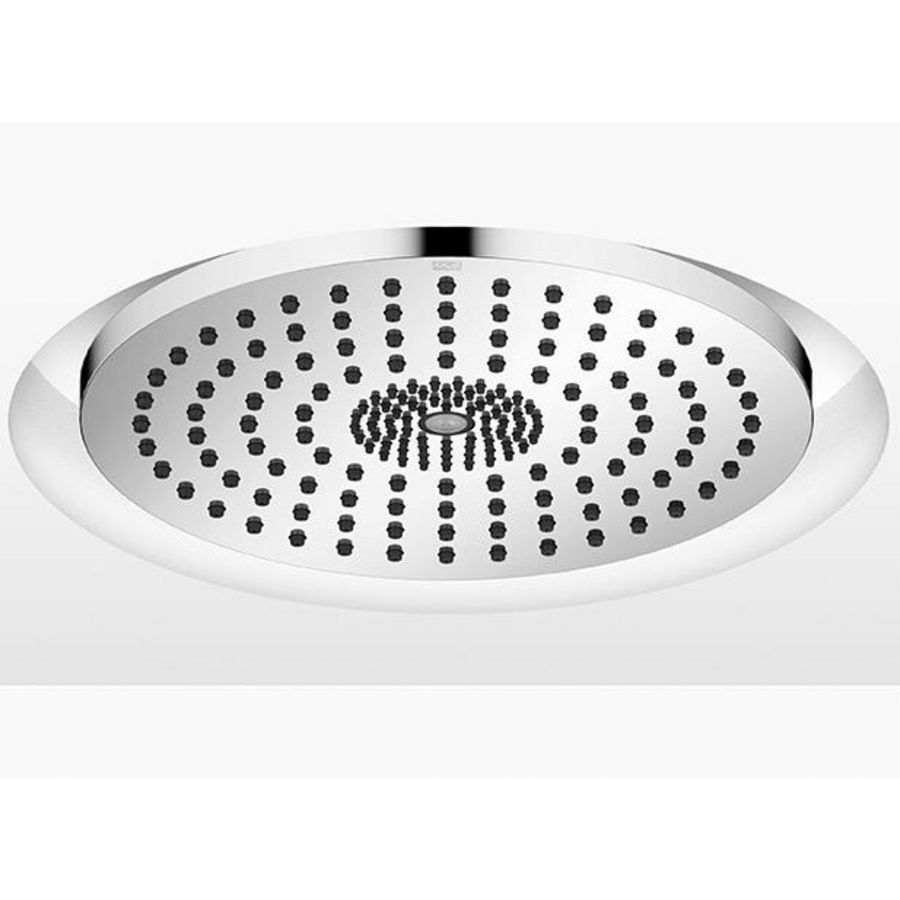 Regendouche v. plafondinbouw licht 300mm Dark Platinum gebor