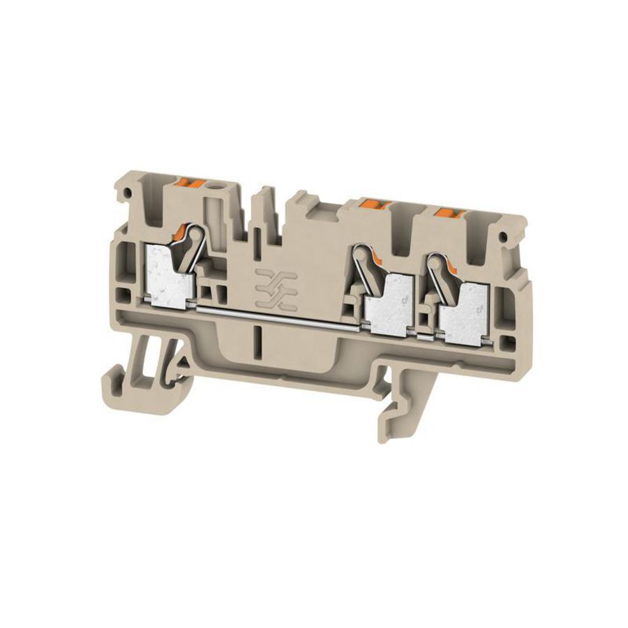 Doorvoerklem d.beige 2.5mm2 24 A 800 V 1521740000 VVE=100