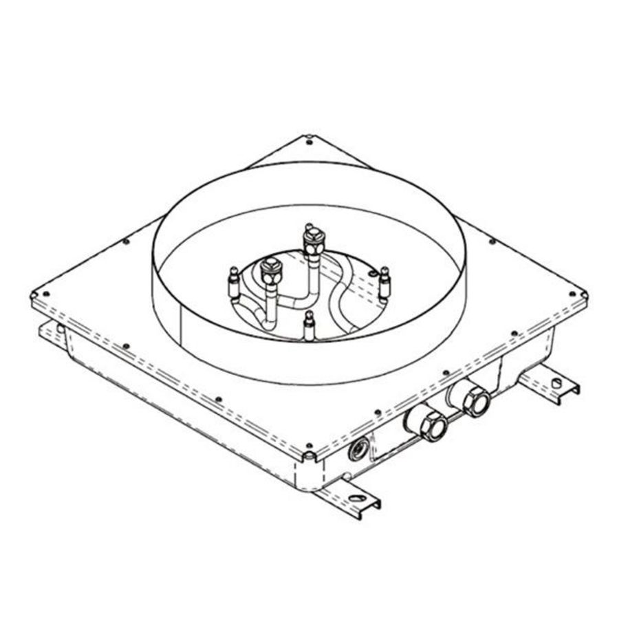 Plafondinbouwkast voor plafondinbouw 3503397090