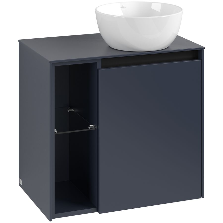 Wastafelonderkast Collaro 600x548x380mm Marine Blue C151B0VQ