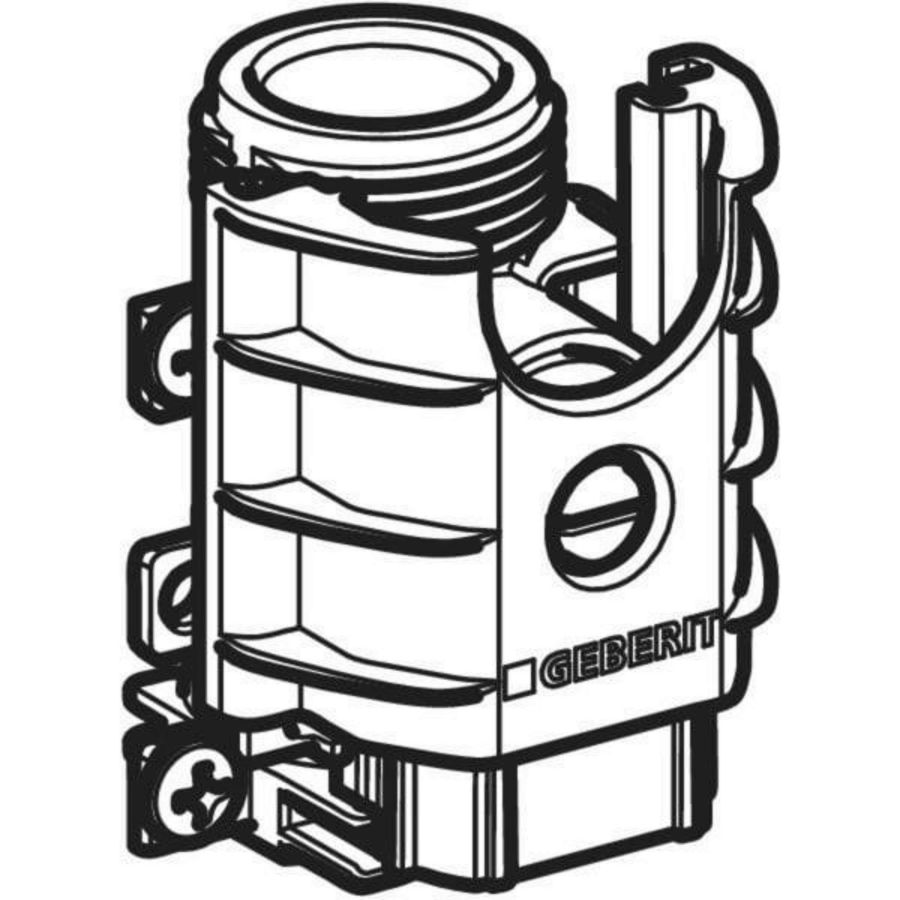 Stopkraan met inregelventiel UR