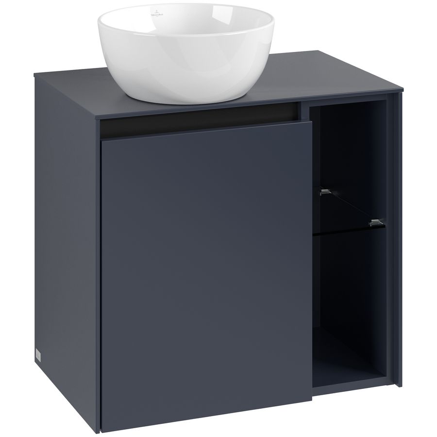 Wastafelonderkast Collaro 600x548x380mm Marine Blue C152B0VQ