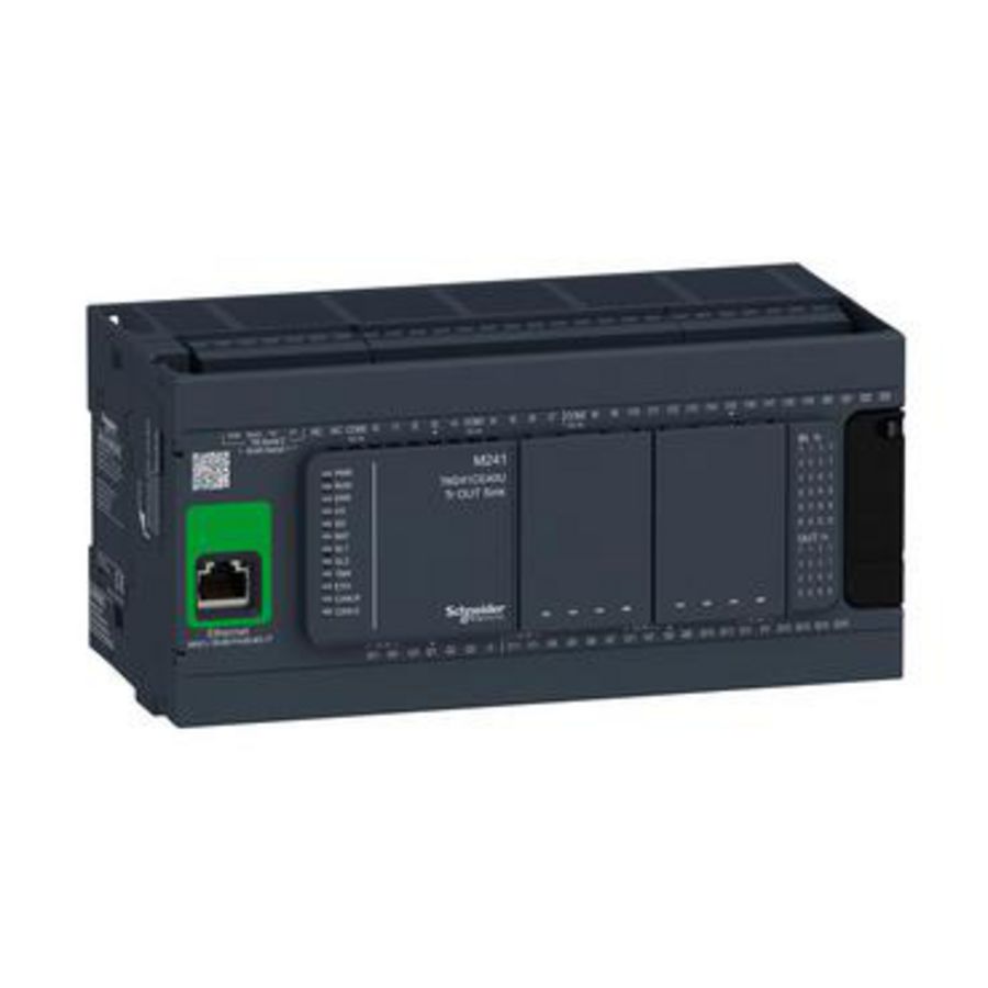 Transistor NPN Ethernet Modicon M241 PLC 40I/O