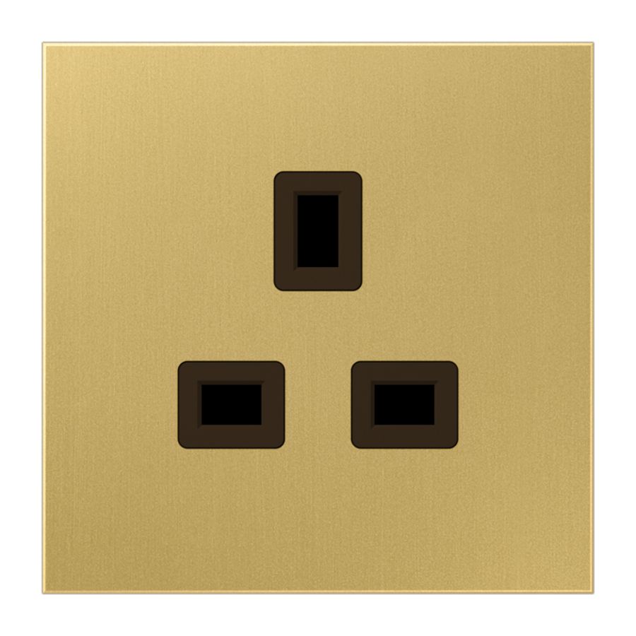 Wandcontactdoos British Stand.13A LS-mess.klassiek