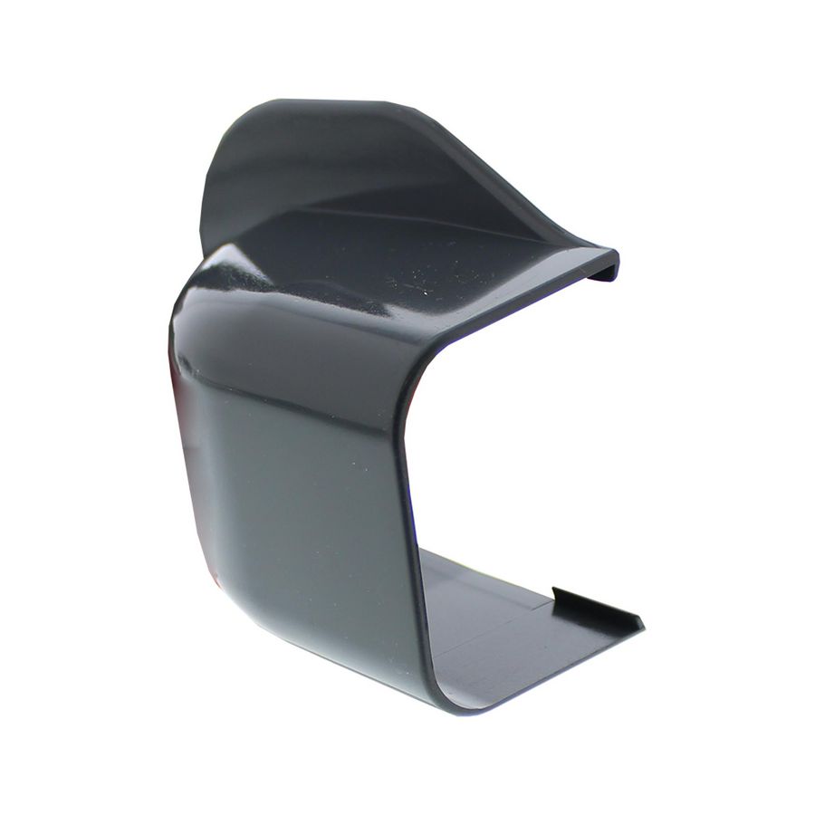 Muurafdekkap 125x75mm antraciet grijs PVC RAL7016