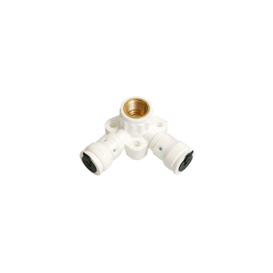 Muurplaat dubbel Vision insteek 3SK 16x1/2" bn.x16mm kort VVE=10