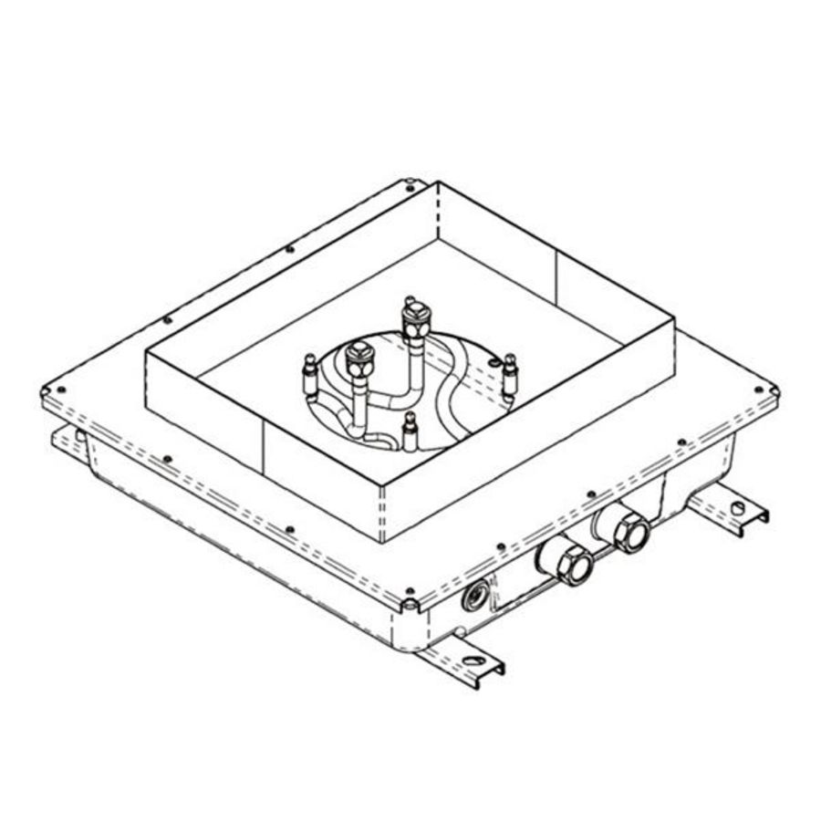 Plafondinbouwkast voor plafondinbouw 3504397090