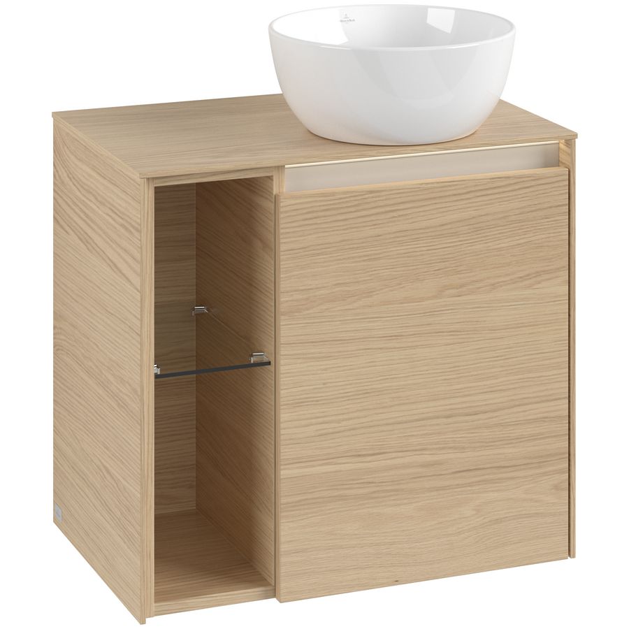Wastafelonderkast Collaro 600x548x380mm Nord.Oak C151B0VJ