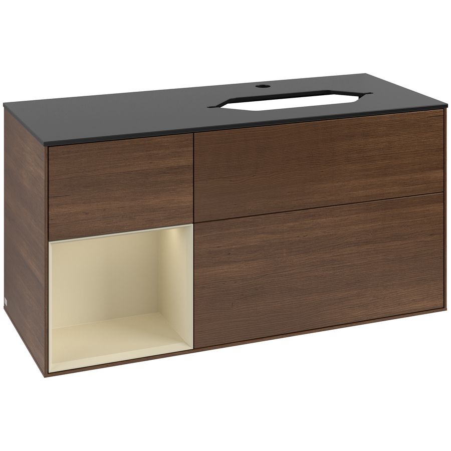Wastafelonderkast Finion 1200x603x501mm W.Veneer F272HJGN