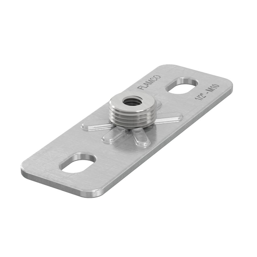 Bevestigingsplaat GP 1/2"-M10-120x40 VVE=50