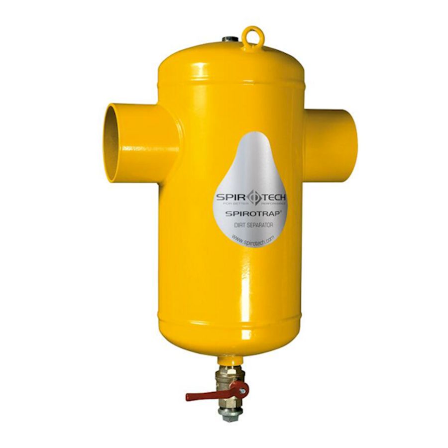 Vuilafscheider Spirotrap DN65 laseind