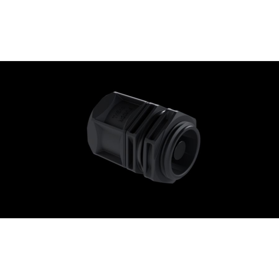 Kabelwartel met interne TPE afdichting IP68, M20 doorlaat 6-14mm grijs (TriShotETKV20LG) VVE=50