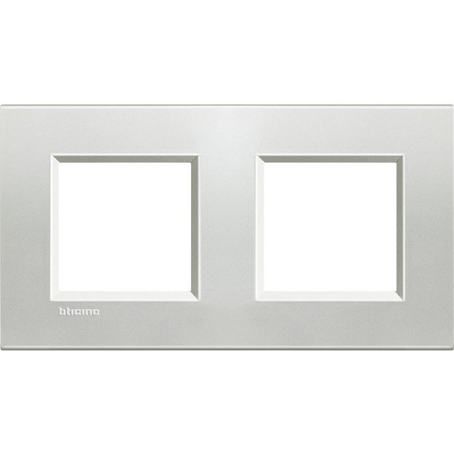 Afdekraam rechthoekig Zilver 2x2 mod. Livinglight