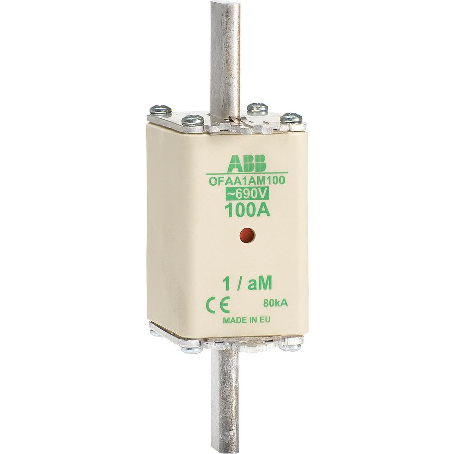 Meszekering fuseline aM=690V DIN1 In=100A VVE=3