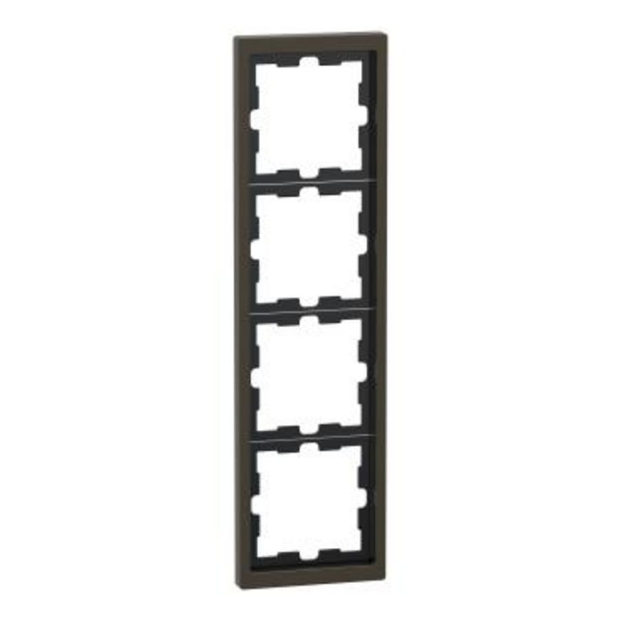 Afdekraam D-Life 4-voudig Metaal Mocca metallic Systeem D