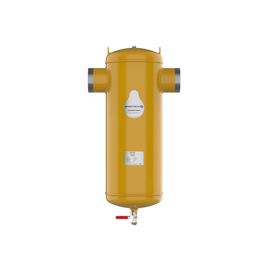 Vuilafscheider Hi-flow DN050 Las P 10bar max.110°C.