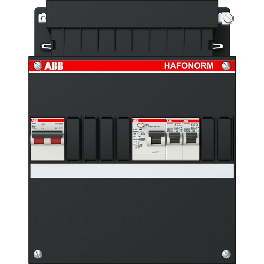 Installatiekast 2x achter 30mA + HS 1-f Installatiekast