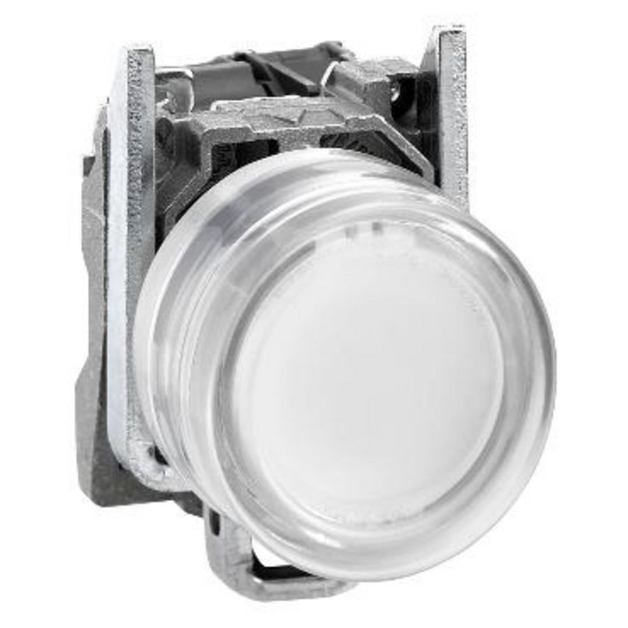 Drukknop Verlicht Ø22mm 24V ATEX Wit Harmony XB4