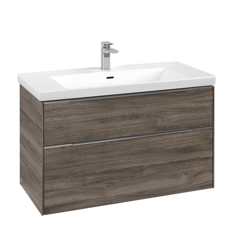 Wastafelonderkast Subway 3.0 973x576x478mm Stone Oak C570L0RK