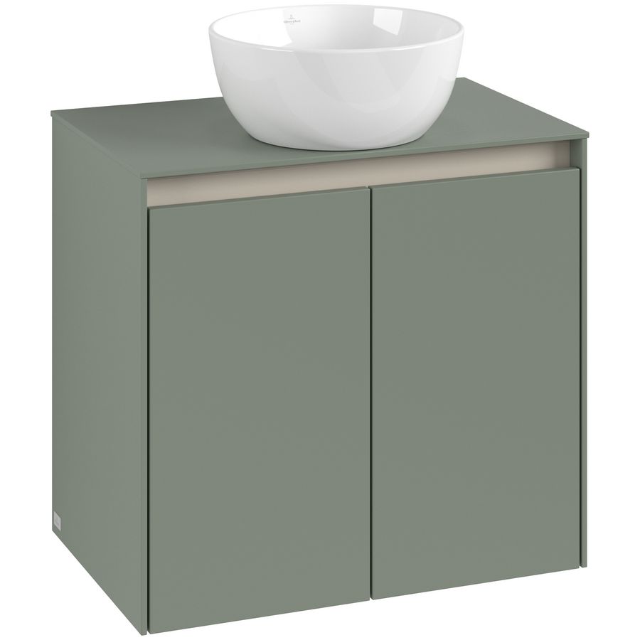 Wastafelonderkast Collaro 600x548x380mm Soft Green C150B0AF