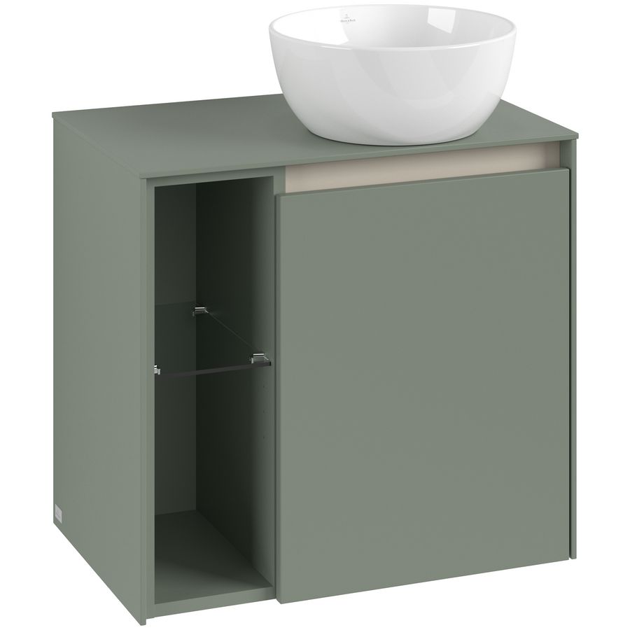 Wastafelonderkast Collaro 600x548x380mm Soft Green C15100AF