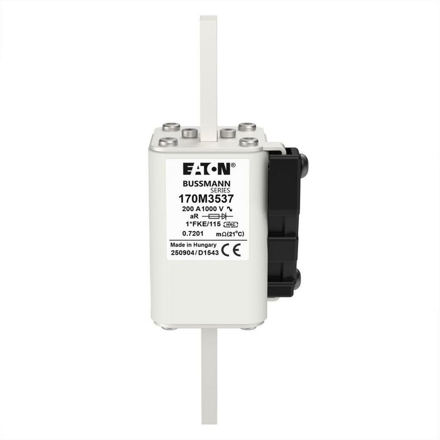 Zekering hoge snelheid 200A AC 1000V compact 1 43x60x1 VVE=2