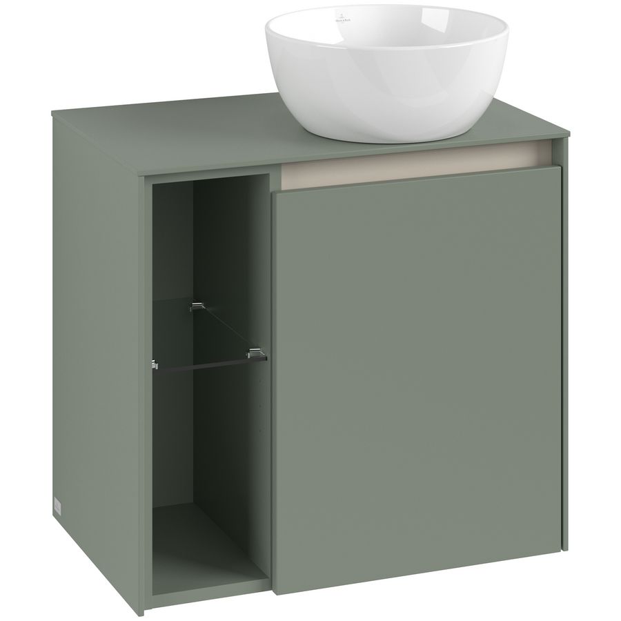 Wastafelonderkast Collaro 600x548x380mm Soft Green C151B0AF