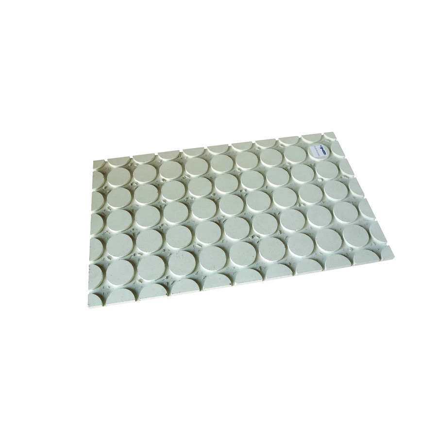 Gipsvezelplaat 1000x600x18mm ronde frezing voor RENO12