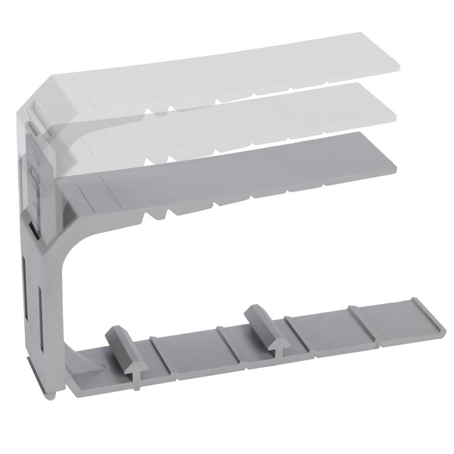 Zak a 10st. Draadhouder in hoogte verstelbaar grijs