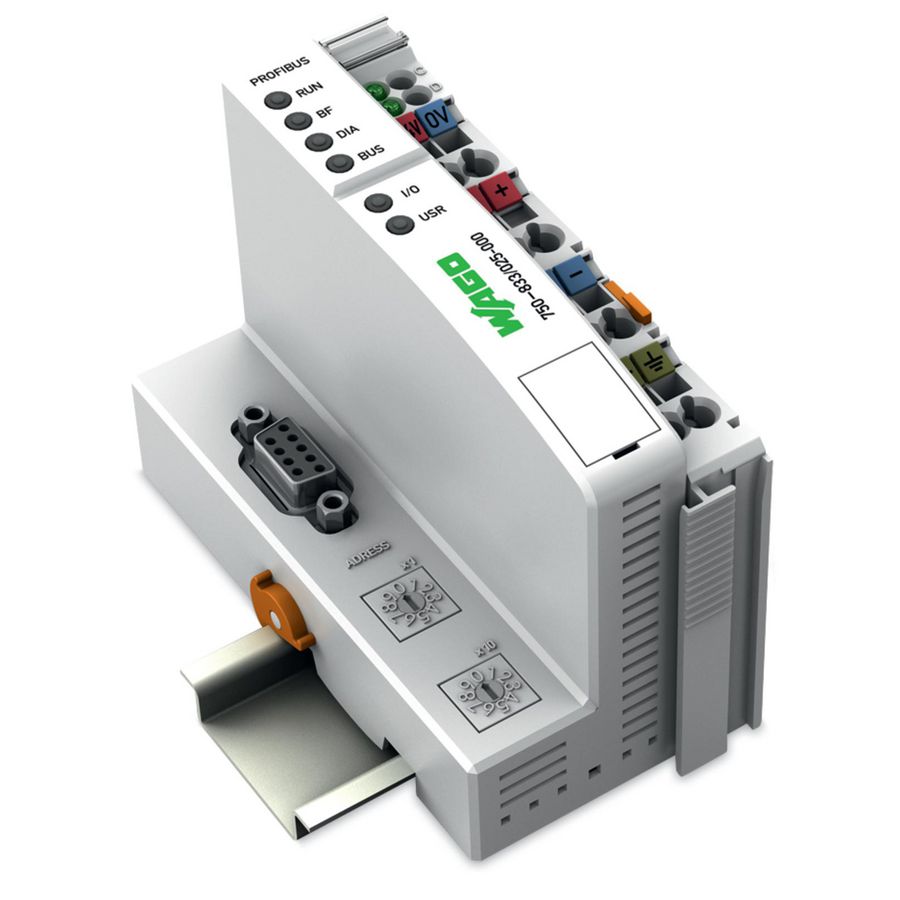 Controller PROFIBUS Slave Vergr. temperatuur lichtgrijs