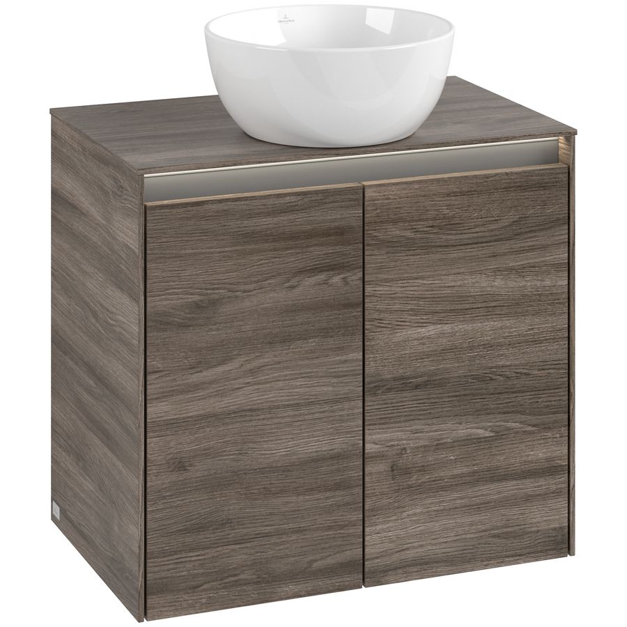 Wastafelonderkast Collaro 600x548x380mm Sto.Oak C150B0RK
