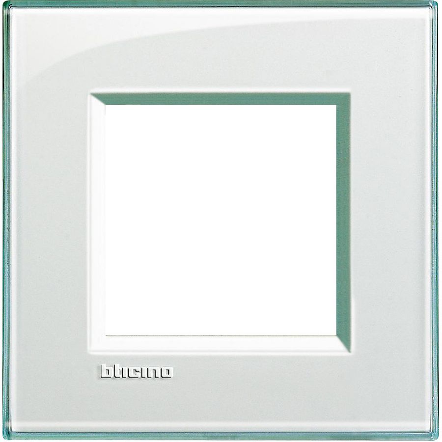 Afdekraam rechthoekig aquamarine 2 mod. Livinglight