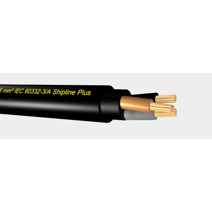 Haspel a 500m. TFXI 0,6/1kV bk# 2x2,5mm²