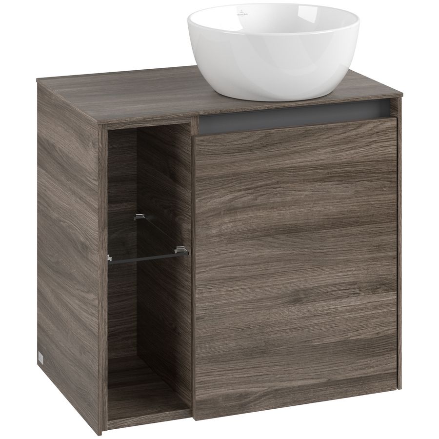 Wastafelonderkast Collaro 600x548x380mm Sto.Oak C15100RK
