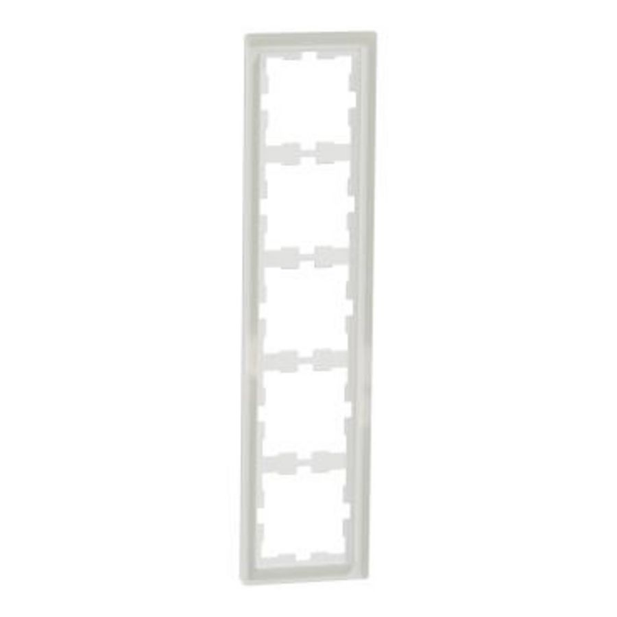 Afdekraam D-Life 5-voudig Glas Wit Systeem D