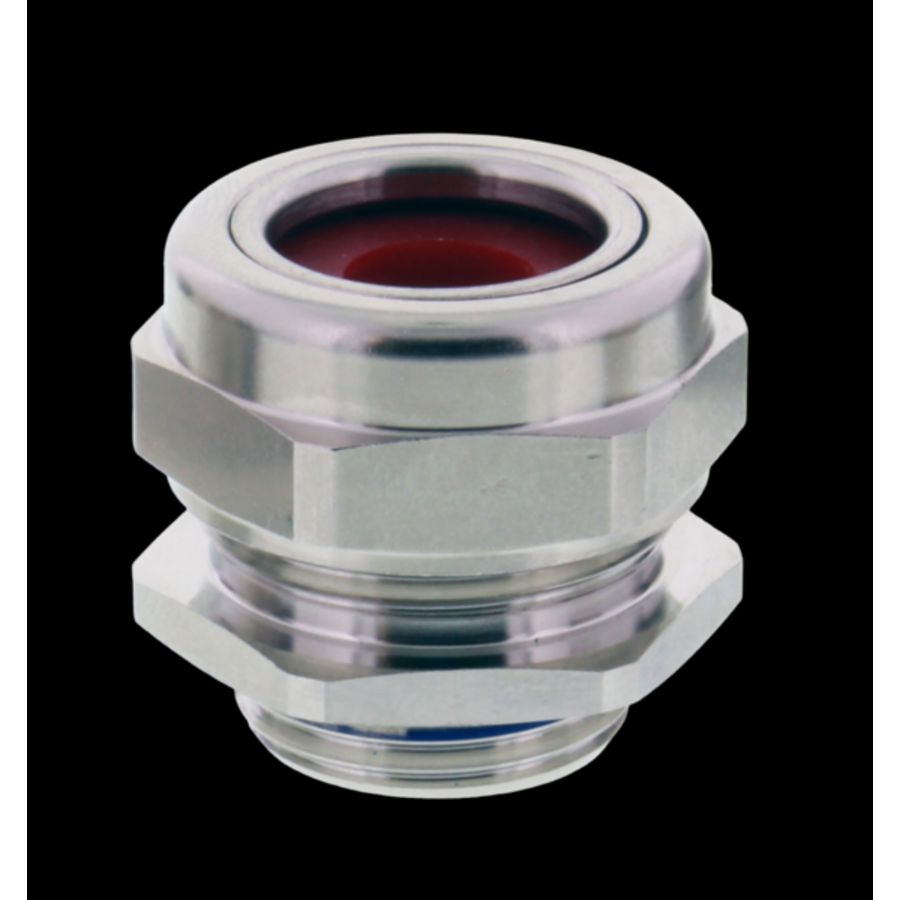 Wartel, messing vernikkeld lage temperatuur M12 doorlaat 2-3 mm (EMCGV12-030LT) VVE=50