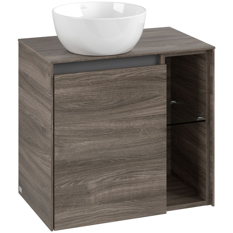 Wastafelonderkast Collaro 600x548x380mm Sto.Oak C15200RK