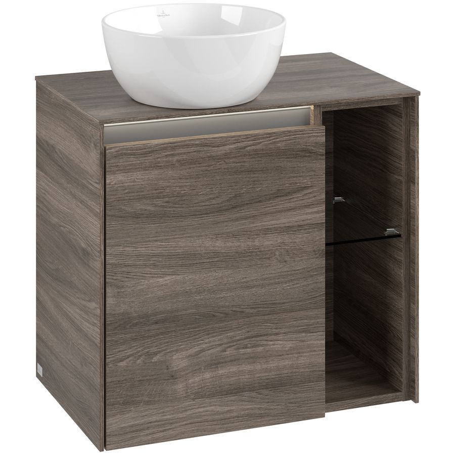 Wastafelonderkast Collaro 600x548x380mm Sto.Oak C152B0RK