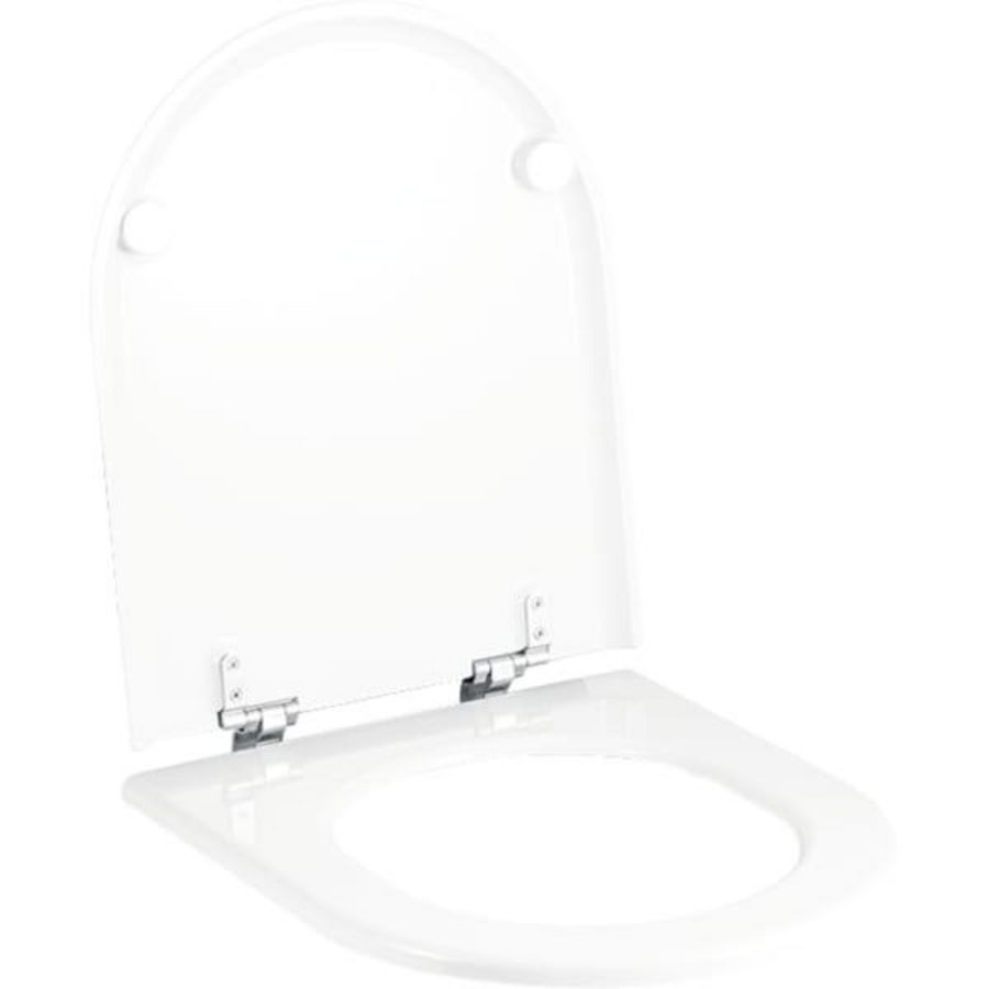 Courreges closetzitting wit met deksel