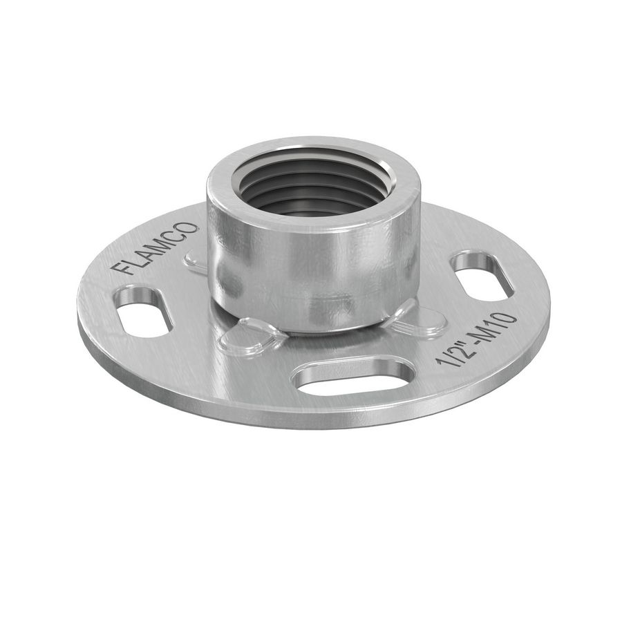 Bevestigingsplaat  / grondplaat FlamcoFix GP 1/2"bi.dr Ø66mm