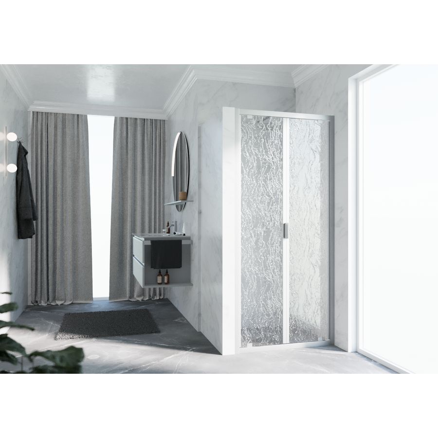 Draaideur 2-delig LUNB 1020-1080x1950mm matchroom aqua