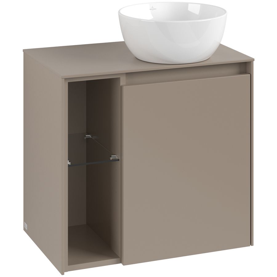 Wastafelonderkast Collaro 600x548x380mm Taupe C15100VM
